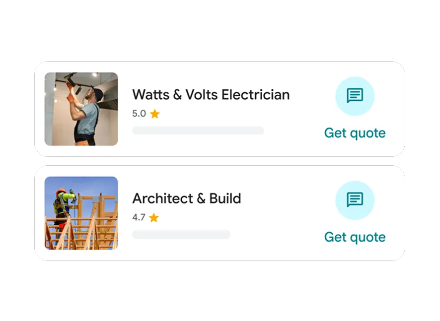 Quotes & booking paths