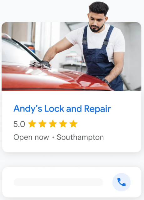 Google Guaranteed style profile