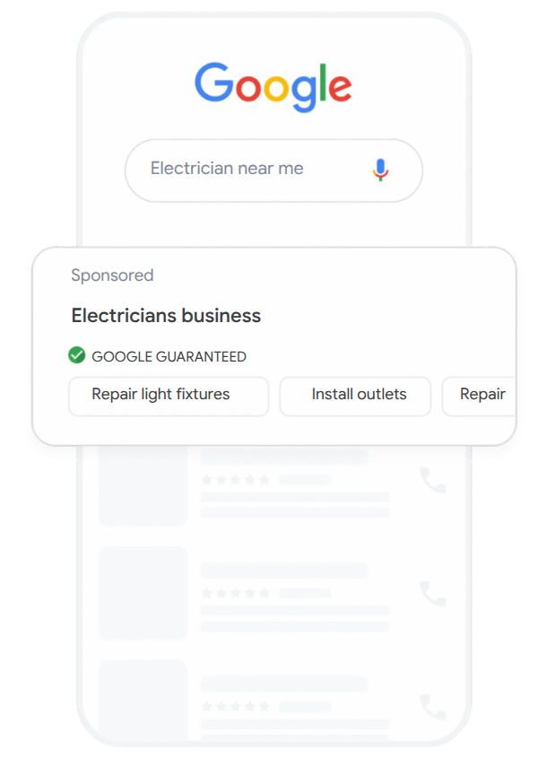 LSA on Google search